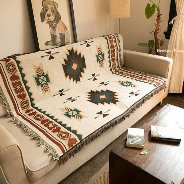 

bohemian geometric blanket mandala rug sofa cover tapestry throw towel bedding sheet adults kids home travel cobija cobertor