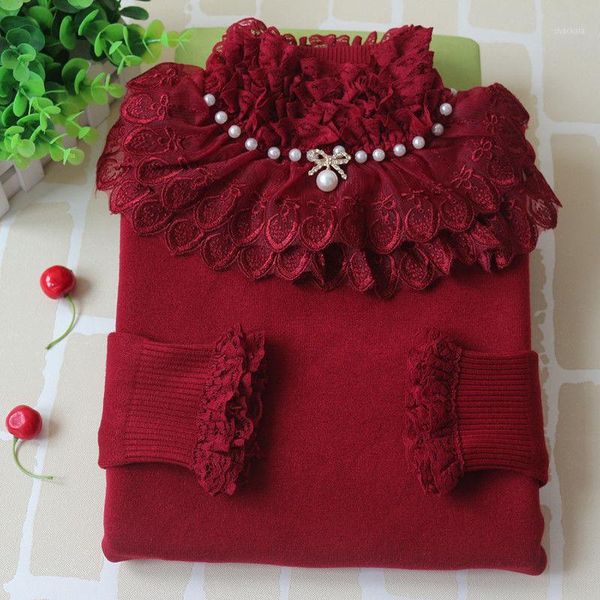 

women's sweater 2020 fashion beaded lace turtleneck sweater pullover women's autumn winter slim pull knit jumpers short 2781, White;black