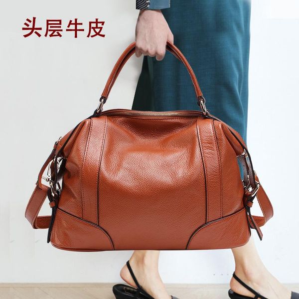

women big brown autumn shoulder bag 1006 fashion women large capacity bags