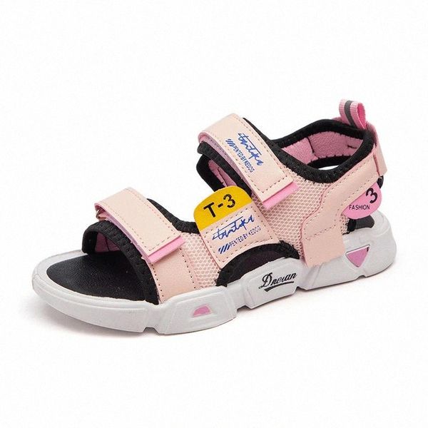 

new baby boys & girls beach shoes children sandals fashion sports casual soft bottom non-slip summer shoes for kids size 26-37 #6e4q