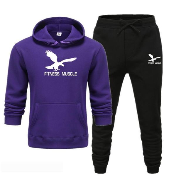

толстовка запуск set winter black толстовки jogger наборы для мужчин руно костюм марка спорт пуловер brand fashion street tracksuit, Black;blue