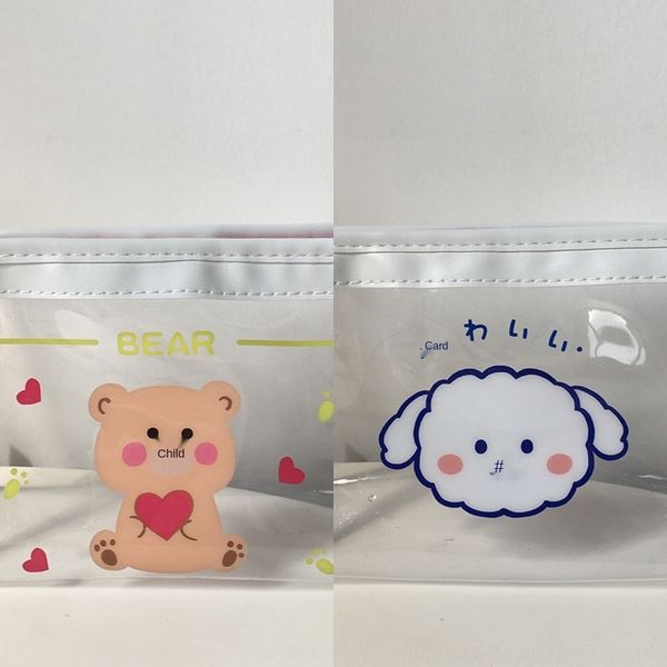 

c7ndr yi lan transparent heart women's cosmetic ins waterproof wash girl cosmetic portable travel storage bag carry-on storage bag v9mx