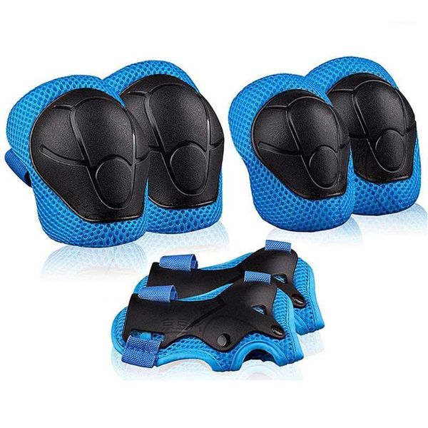 

elbow & knee pads kids youth outdoor pad guards protective gear set for roller skates cyclingbmx bike skateboard safety protection1, Black;gray
