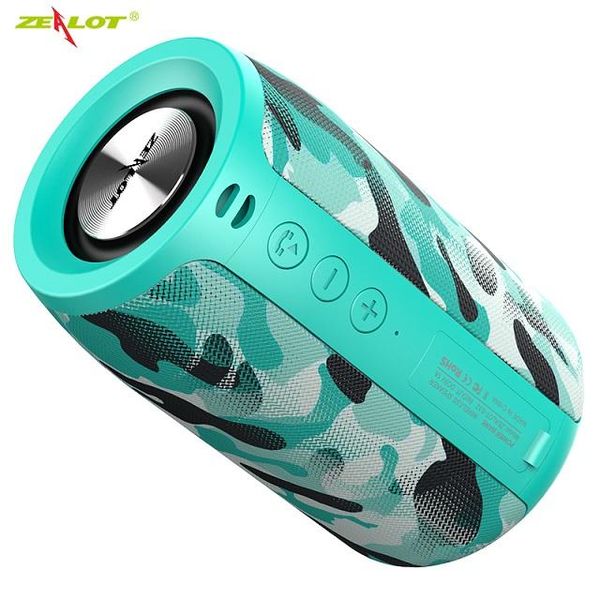 

zealot s32 портативные bluetooth dayers heavy bass открытый беспроводной mini column 3d стерео сабвуфер музыкальный центр hd call fm radio