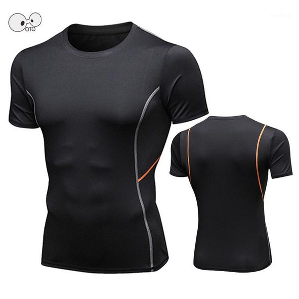 

running jerseys compression mens quick dry sportswear rashguard quality crossfit gym shirt clothing fitness t-shirt jersey sport tshirt1, Black;blue