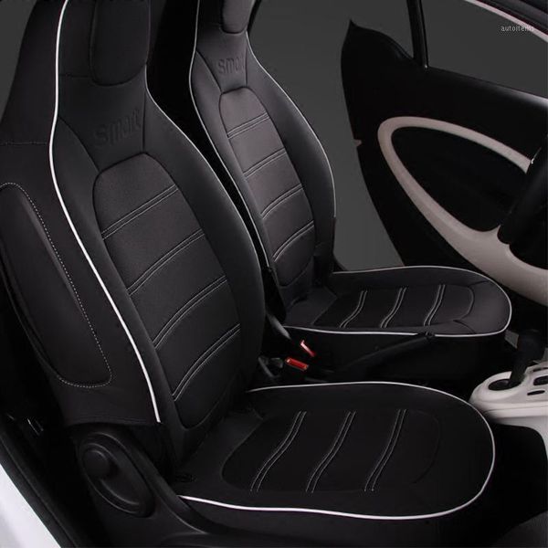 

car leather seat cover interior decoration styling accessories for 2020-2020 smart 453 fortwo protection cushion1