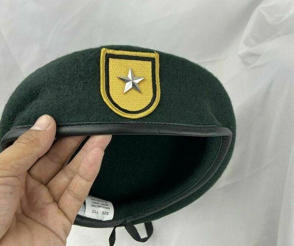 

us army 1th special forces group green beret one star brigadier general hat store1, Blue;gray