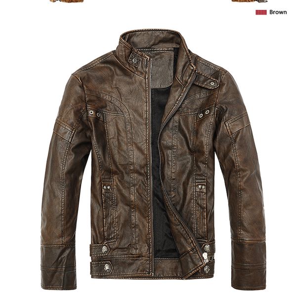 

2021 new men's coat autumn new jacket men fashion jackets casual outwear slim fit male overcoat plus size vk2c, Black