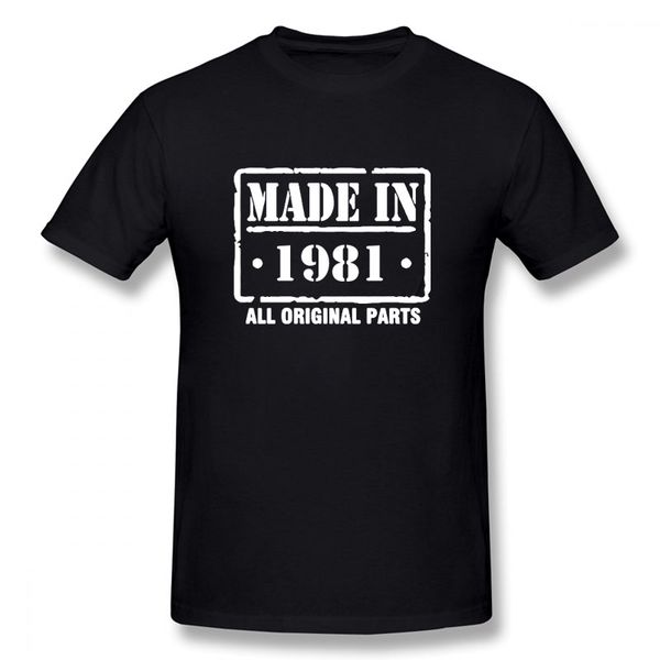 

made in 1981 all original part new funny t shirt men short sleeves hip hop oversized o-neck t shirts sport hooded sweatshirt hoodie
