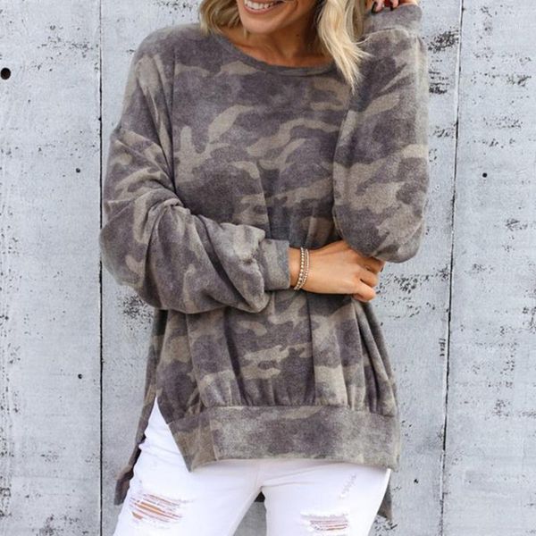 

camouflage long sleeve sweater women ripped holes vintage knitted sweaters autumn winter knit wear pullover pull jumpers1, White;black