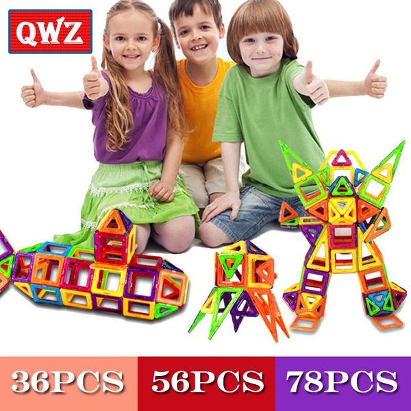 

78 36pcs мини магнитный конструктор construction set просветить кирпич магнитная модель строительные блоки развивающие игрушки для детей yxl