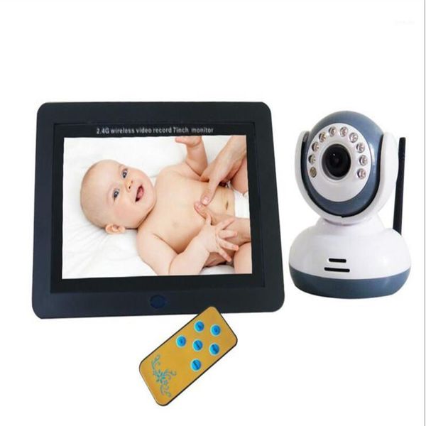 Babyphone-Kamera, 7 Zoll, digital, kabellos, Video + Empfänger, DVR, Pflege, unterstützt 32G SD-Karte