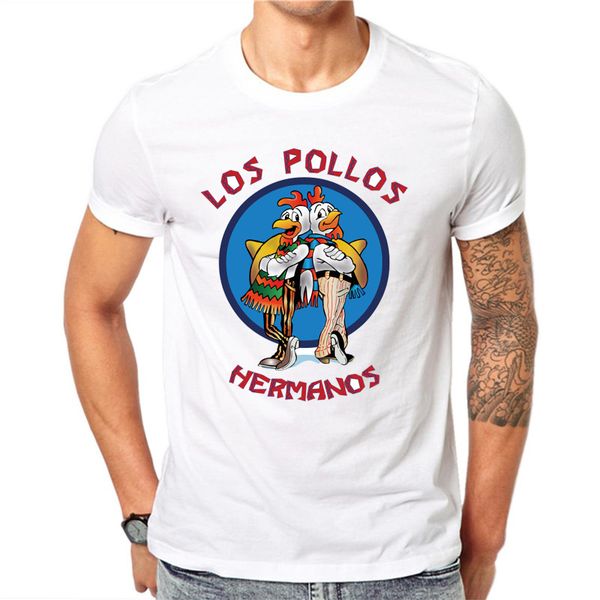 

los pollos hermanos chicken brothers 2020 summer fashion streetwear harajuku grinch sport hooded sweatshirt hoodie men t shirt