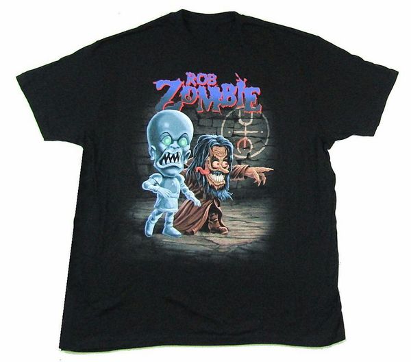 

rob zombie ufo иностранец black t shirt new мерч unisex сыпучие fit tee shirt спорт толстовка с капюшоном толстовка
