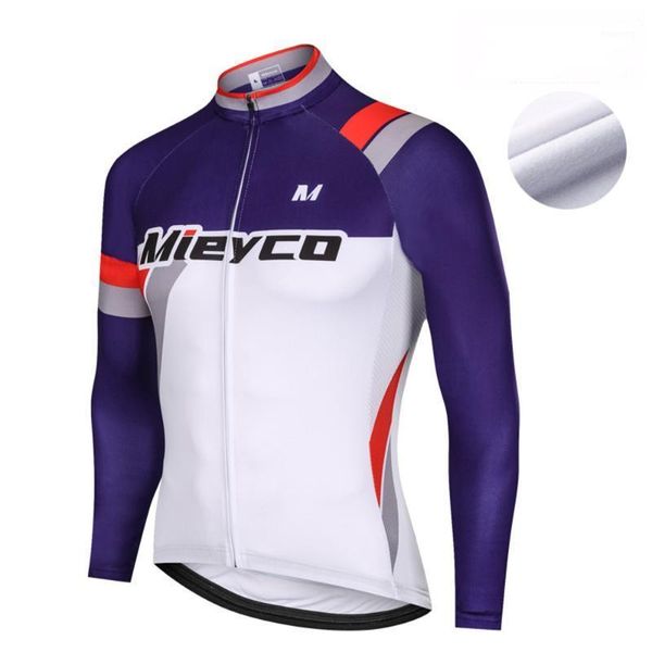 Giacche da corsa Mieyco Pro Team Abbigliamento da ciclismo Maglia in pile invernale Maglia a maniche lunghe calda MTB Race Cycle Jacket Maillot Ropa Ciclismo1