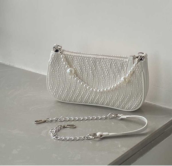 

fashion women small bag white pu leather shoulder bag cross body women handbag casual pearl sweet fglo99