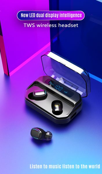 

a88hot продажа bluetooth беспроводных наушников andriod двойное использование 5.0 версия мини рук бесплатная хорошая цена и высокое качество