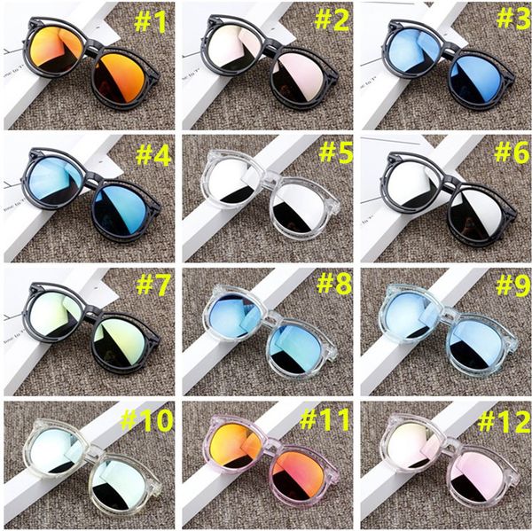 

glasses baby kids eyewear sunglasses children anti-ultraviolet summer toddler kids sun glasses boys gir, Blue
