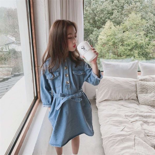 

20203t29 new girls' drs in autumn, Red;yellow