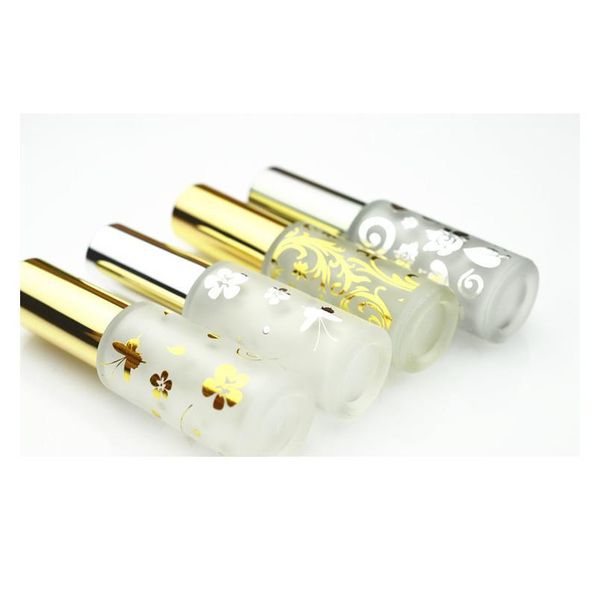 

10pcs/lot 12ml frostesd glass perfume spray bottle refillable travel perfume atomizer empty perfume packagin qyldqp