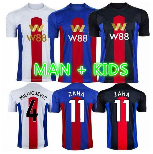 

20 21 zaha palace soccer jerseys home away third zaha 11 benteke 17 j.ayew 9 townsend 10 2020 2021 jersey football shirts, Black;yellow