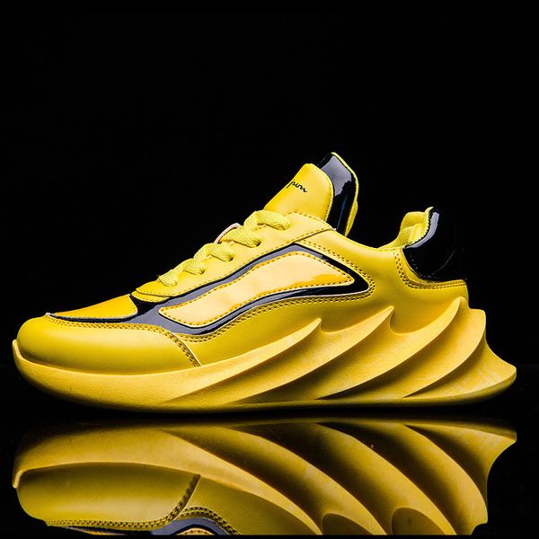 

новые поступления stlylish мужчины акулы кроссовок амортизирующие кроссовки mocacin hombre squalo кроссовки мужчины тренеры zapatos hombre 2, Black