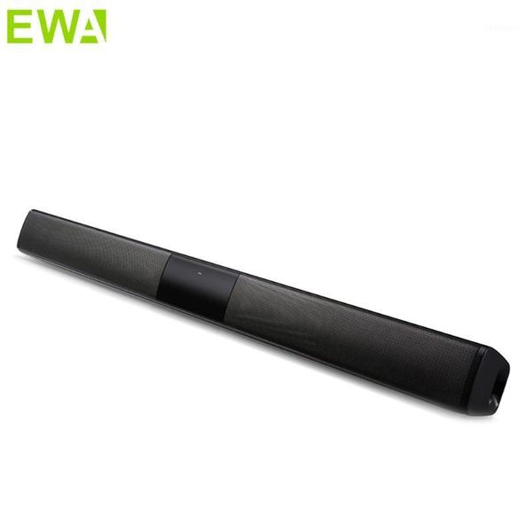 

ewa 20w wireless column bluetooth speaker tv soundbar stereo sound home theater sound bar tf usb tv pc portable boombox metal1