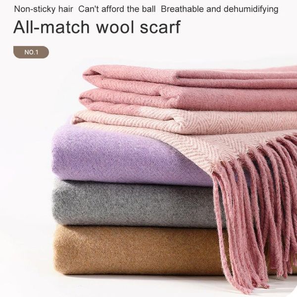 

cycling caps & masks cashmere scarf-womens winter scarf shawl soft premium quality warm cold weather, Black