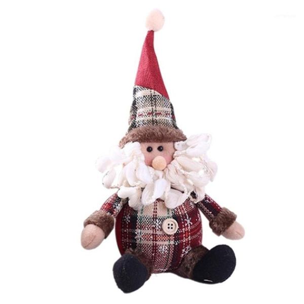 

christmas decorations cute santa snow deer shed doll decoration gift claus1