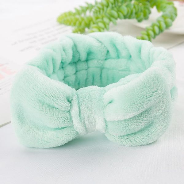 

коралловый флис soft оголовье cross top hairband эластичный диапазон волос для женщин девушки мытья лица тюрбан головные уборы аксессуары дл, Slivery;white