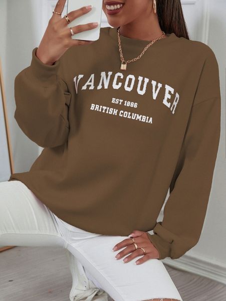 

drop shoulder letter graphic sweatshirt z5dr#, White;black