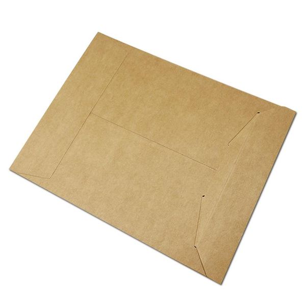 

brown kraft paper document file holder bag pocket envelope paper note storage cat shape design office school supply wmtvvv