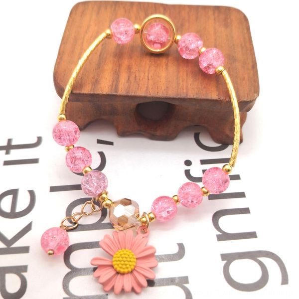 

daisy pearlbracelet жемчужные женщина лесных подружек передачи бисер браслет ins глаз жемчуг простой ювелирные pkguj небольшой дизайн кошки, Golden;silver