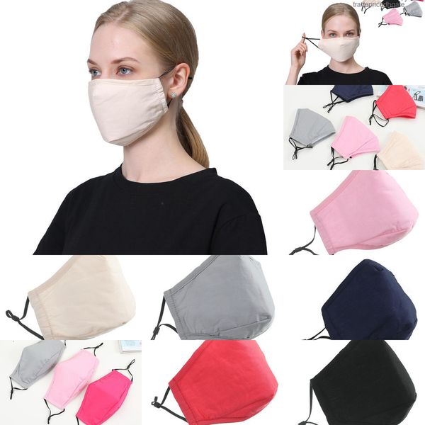 

cotton masks face for dust washable pm2.5 mouth student women men reusable mask protectiv