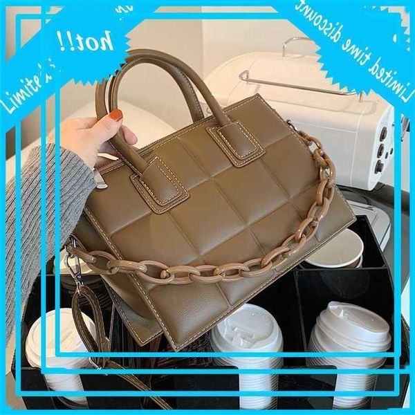

herf and winter retro chain handbag 2020 new fashion pu soft learn women designer shoulder messenger bag