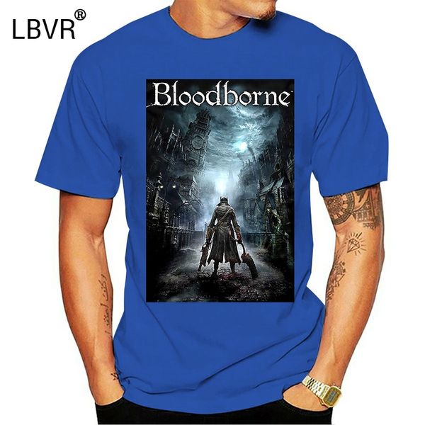 

мужчины bloodborne summer night street с коротким рукавом черный смешные новый балахон дизайнеров футболки толстовка