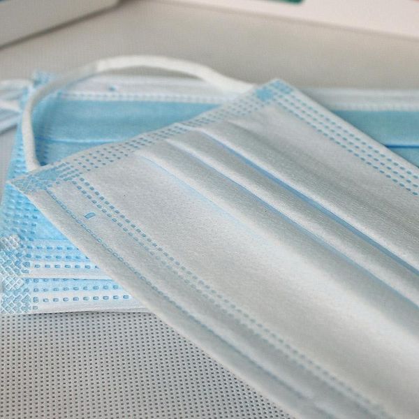 

factory price 3 3-ply non woven disposable layers earloop anti-dust face mouth masks kid mask shipping w