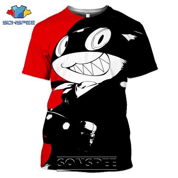 

persona 5 cartoon anime 3d print shirts hentai kawaii funny men clothing