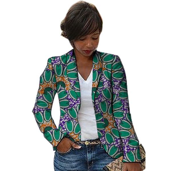 

african fashion women blazers shawl collar design female dashiki print ankara suit jackets custom made africa clothing y201026, White;black