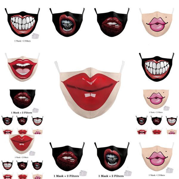 

10pcs washable anti dust pm2.5 cotton face reusable fashion mouth mask 6 ni576