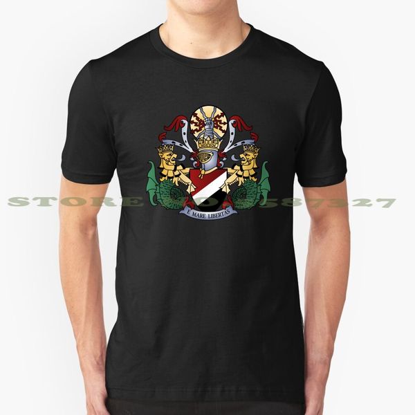 

coat of arms of the principality of sealand cool design t-shirt for men sport hooded sweatshirt hoodie