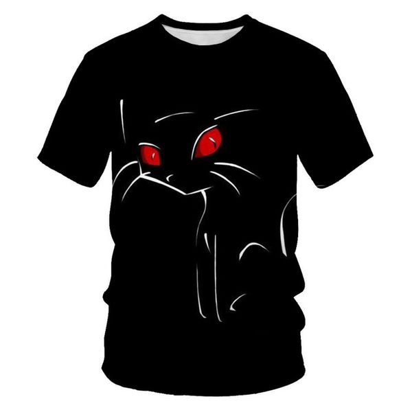 

new cool 3d print two cat male 3d print shirts graphic anime anime men clothing