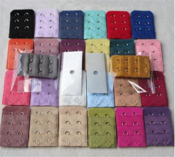 

женщины ladies 3 ряды 1,2,3,4,5 hook бюстгальтер extender многоразовый без бретелек бюстгальтера удлинитель ремешка крючки multicolors матер, White