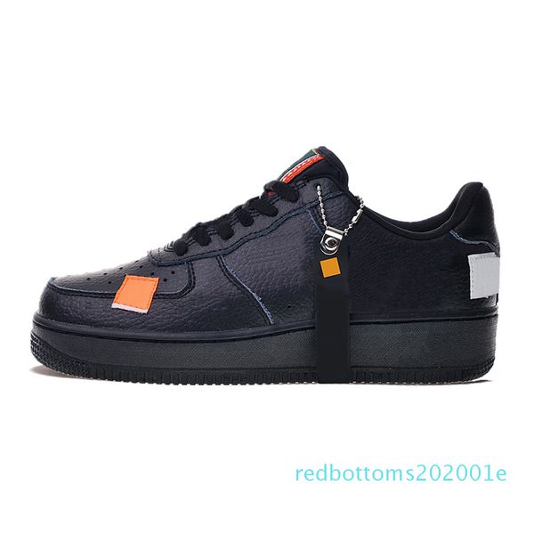 

designer shoes high low one triple black white just orange platform casual chaussures mens trainers sports sneakers 36-45 r01
