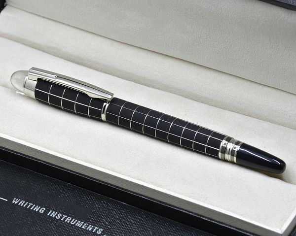 caneta de bola de rolante preto / caneta esferográfica com cristal na escola de estampa de estados