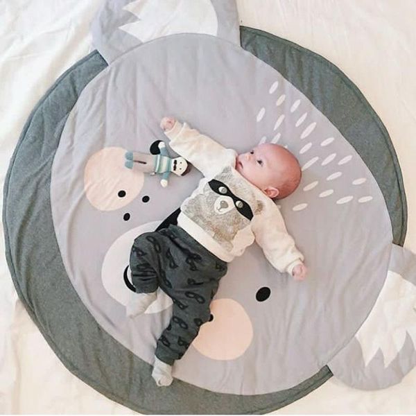 

85cm new koala cartoon newborn infant soft sleeping mat play game rug cotton baby climbing carpet kids blanket christmas gift