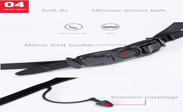 

плавательные очки профессиональные прочный силиконовый плавательные очки анти ув водонепроницаемый взрослых арена бассейн очки цветные sqcuq