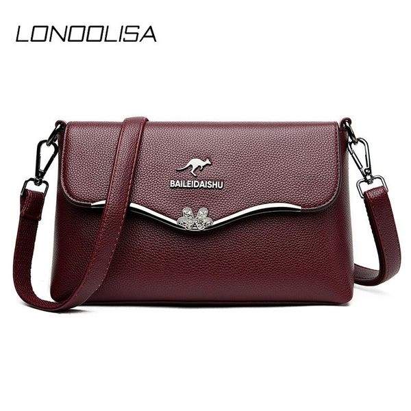 

solid color pu leather shoulder bag women crossbody bags for women 2020 new luxury handbags bags designer sac
