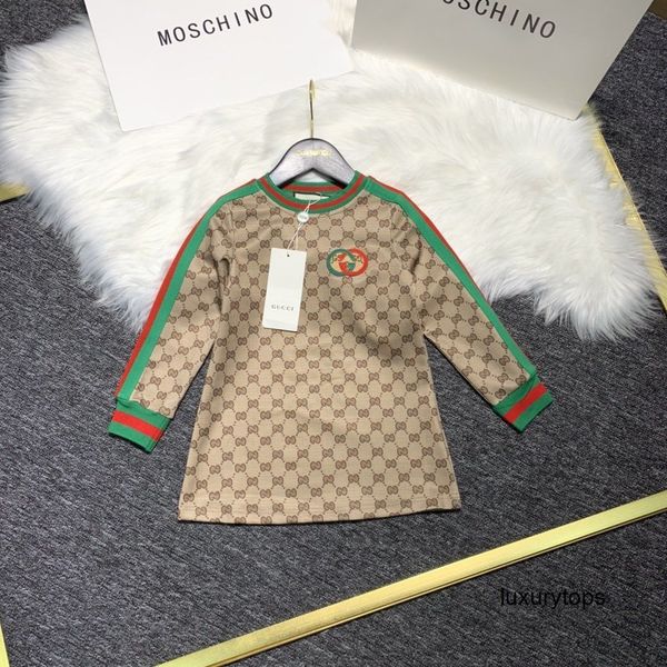 

girls' new comfortable dress fashion leisure dress classic, Red;yellow