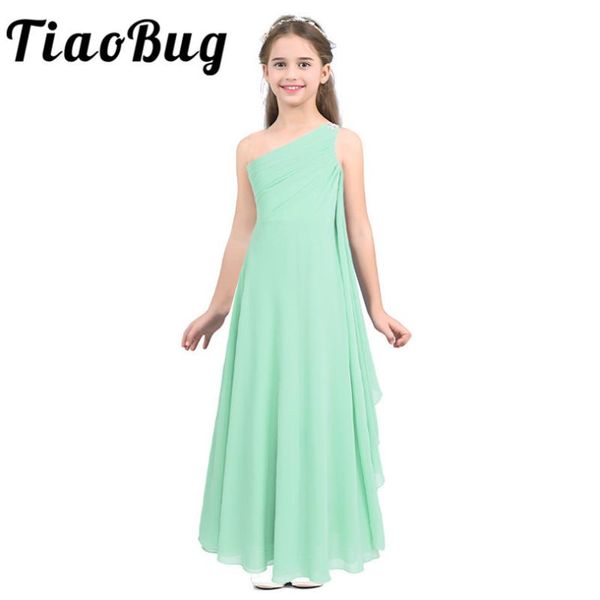 

tiaobug chiffon maxi girls dresses flower girls dress kids pageant party wedding ball gown princess formal occasion long dress, Red;yellow